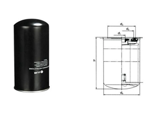 MANN牌旋装机油滤清器